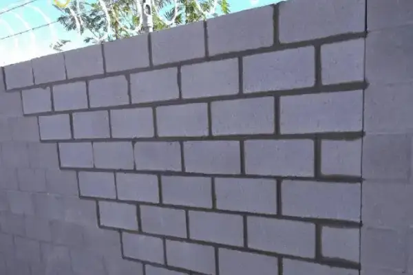 Block Wall Set Up
